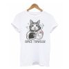 Cat Astronaut Space Traveler t shirt RF02