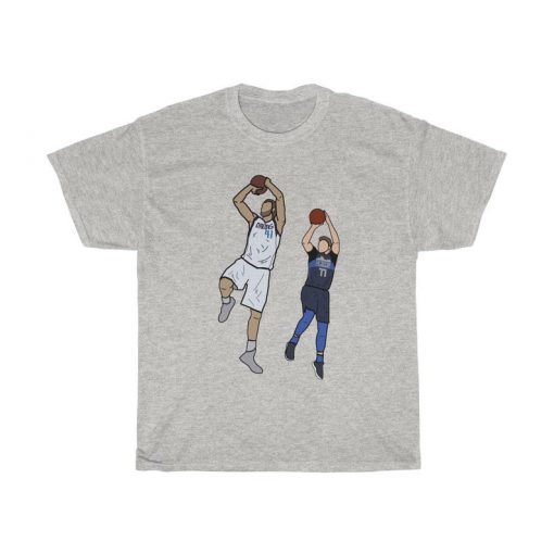 Dirk Nowitzki Luka Doncic t shirt RF02