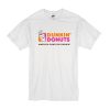 Dunkin donuts america runs on dunkin t shirt RF02
