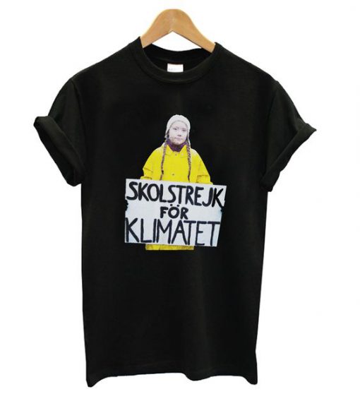 Greta Thunberg Dark Toon t shirt RF02