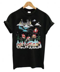 Harry Potter and Santa Claus t shirt RF02