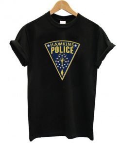 Hawkins Police Department t shirt RF02