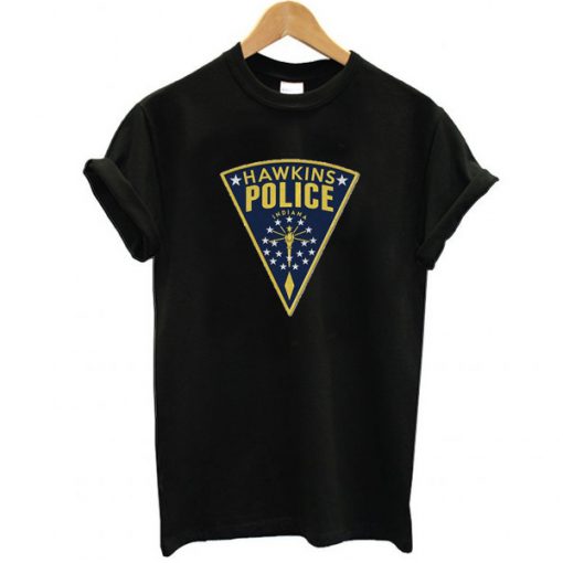 Hawkins Police Department t shirt RF02