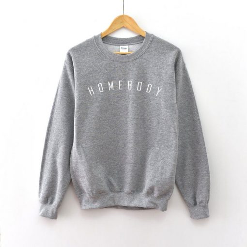Homebody Gray sweatshirt RF02