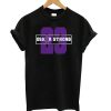 Hot 23 Purple Ribbon Oskar Strong Fight Against Cancer t shirt RF02