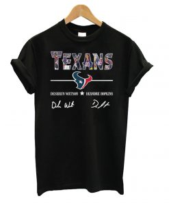 Houston Texans Deshaun Watson Deandre Hopkins t shirt RF02