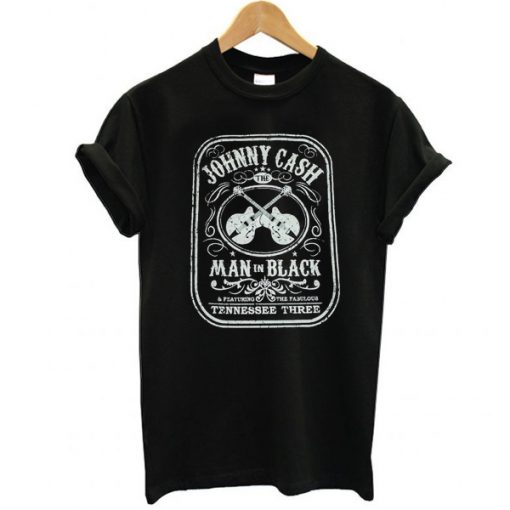 Johnny Cash Man In Black t shirt RF02