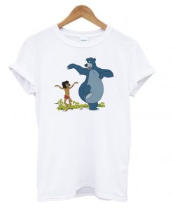Jungle Book Mowgli and Baloo Dancing t shirt RF02