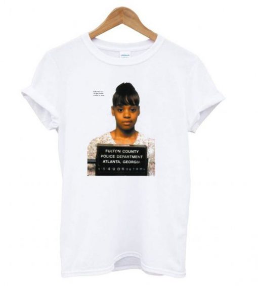 Lisa Lopes Mugshot t shirt RF02