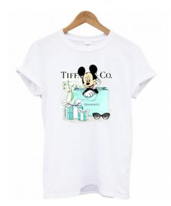 Mickey Mouse Tiffany & CO t shirt RF02