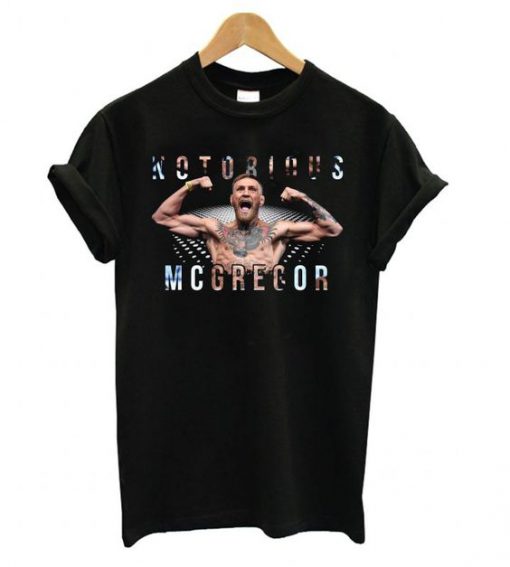 Notorious Mcgregor Black t shirt RF02