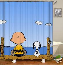 Peanuts Squad Shower Curtain RF02