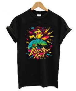 Pikachu Electric Feel t shirt RF02 RF02