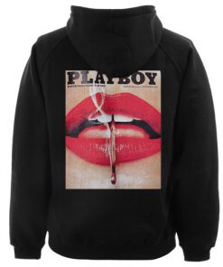 Playboy X Missguided Magazine hoodie back RF02
