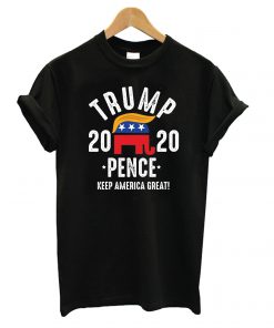 Political Trump Pence 2020 Keep America t shirt RF02