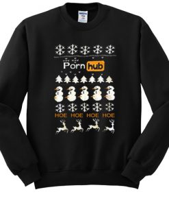 Porn Hub Snowman sweatshirt RF02