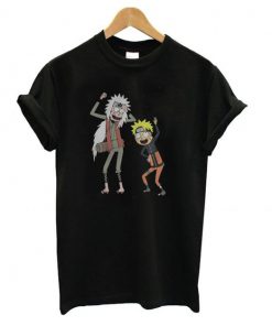 Rick and Morty Naruto and Jiraiya t shirt RF02