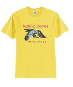 Rolling Stones World Tour 75 t shirt RF02
