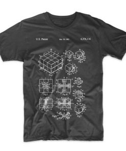 Rubik's Cube Patent t shirt RF02