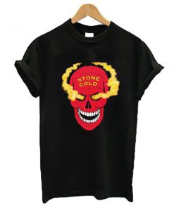 Stone Cold Red Skull t shirt RF02