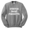 Stretch Sweat Pirouette sweatshirt RF02