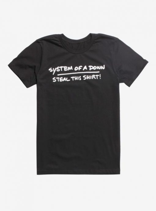 System Of A Down Steal This Shirt t shirt RF02