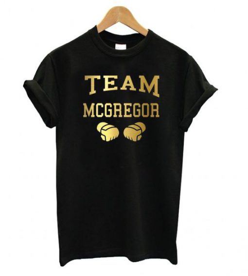 Team McGregor Conor McGregor t shirt RF02