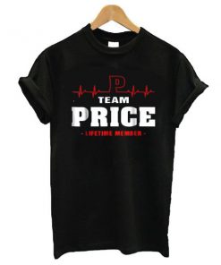 Team price lifetime member t shirt RF02