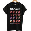 The Rolling Stones Tongue Evolution t shirt RF02