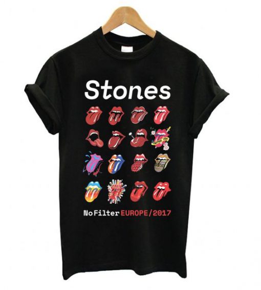 The Rolling Stones Tongue Evolution t shirt RF02