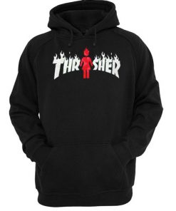 Thrasher X Girl hoodie RF02