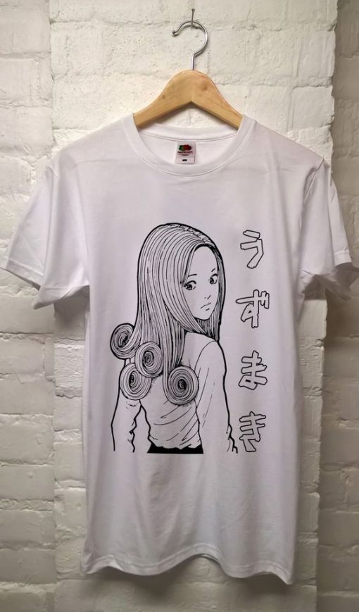 Tomie Junji Ito Uzumaki t shirt RF02