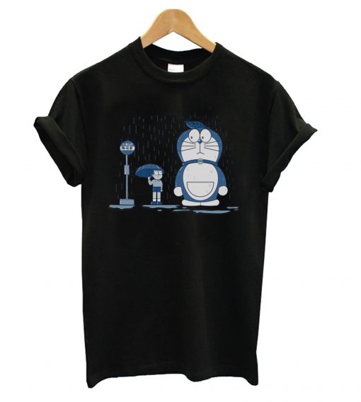 Totoro Doraemon Crossover t shirt RF02