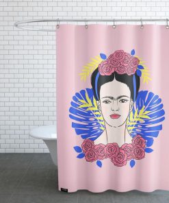 Tribute to Frida Shower Curtain RF02