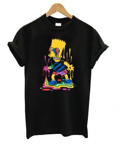 Trippy Bart Simpson t shirt RF02