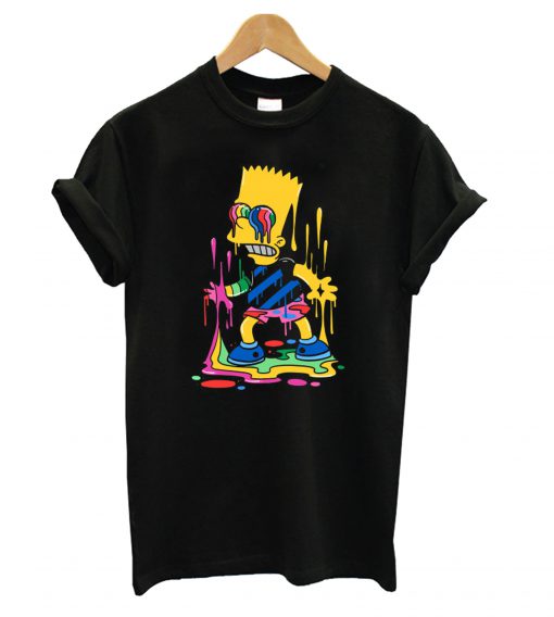 Trippy Bart Simpson t shirt RF02