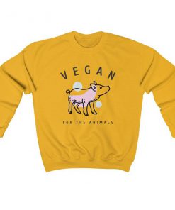 Vegan for the Animals Vegan sweatshirt RF02