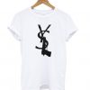 Yves Saint Laurent white gun t shirt RF02