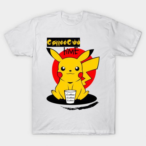 coffeecu pikachu t shirt RF02