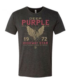 deep purple highway star t shirt RF02