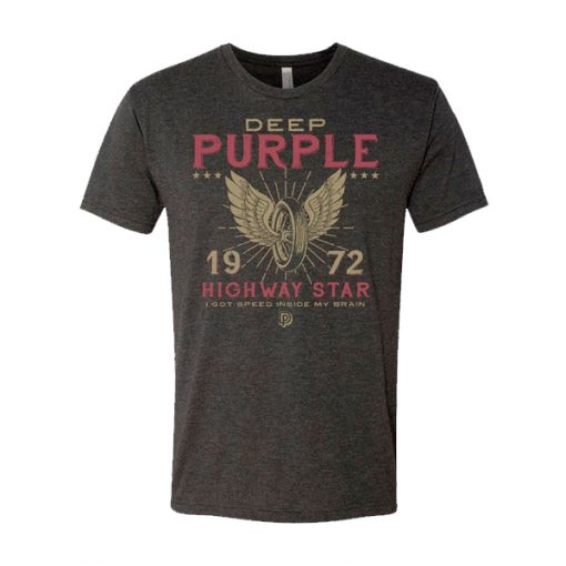 deep purple highway star t shirt RF02