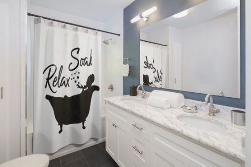 soax relax shower curtain RF02