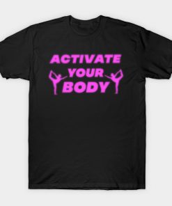 Activate your Body Yoga Fitness athlete T-Shirt AI
