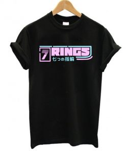 Ariana Grande 7 Rings Logo t shirt RF02