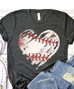 Baseball Heart t shirt RF02