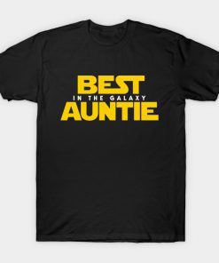 Best Auntie in the Galaxy T-Shirt AI