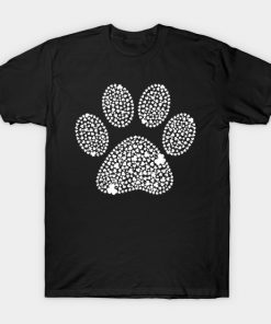 Dog Paw Shamrock St Patricks Day Lucky Cat Paw T-Shirt AI