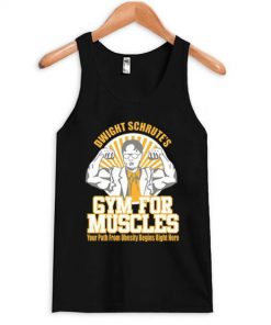 Dwight Schrute Gym for Muscles tanktop RF02