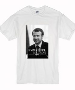 Emmanuel macron costard paris T Shirt AI