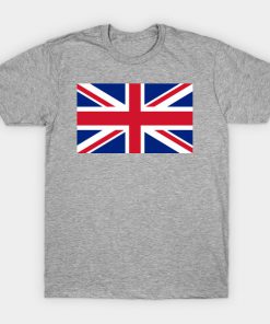 English Union Jack Flag T-Shirt AI